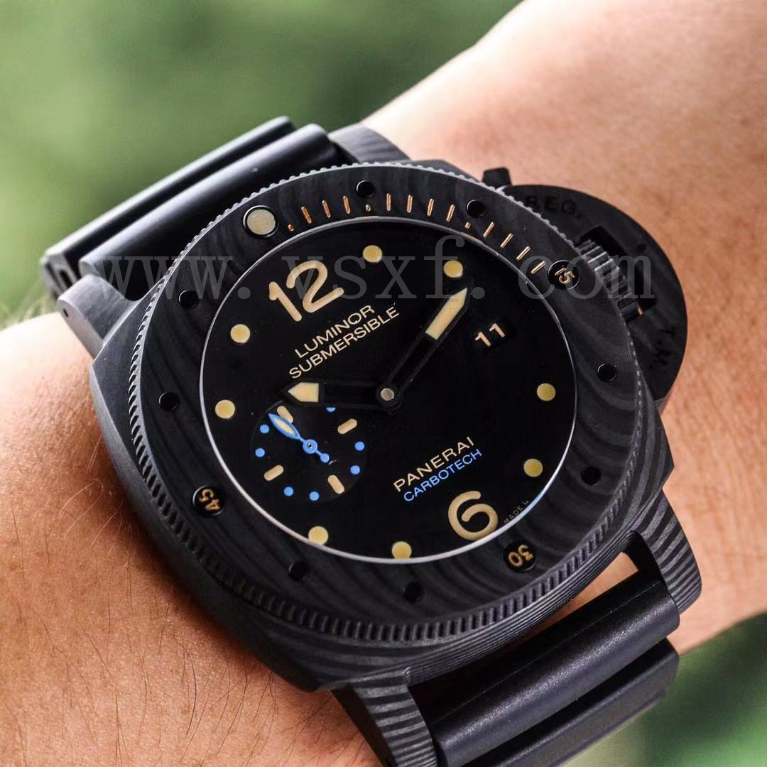 VS廠沛納海pam616腕表評測,47mm碳纖維插圖15