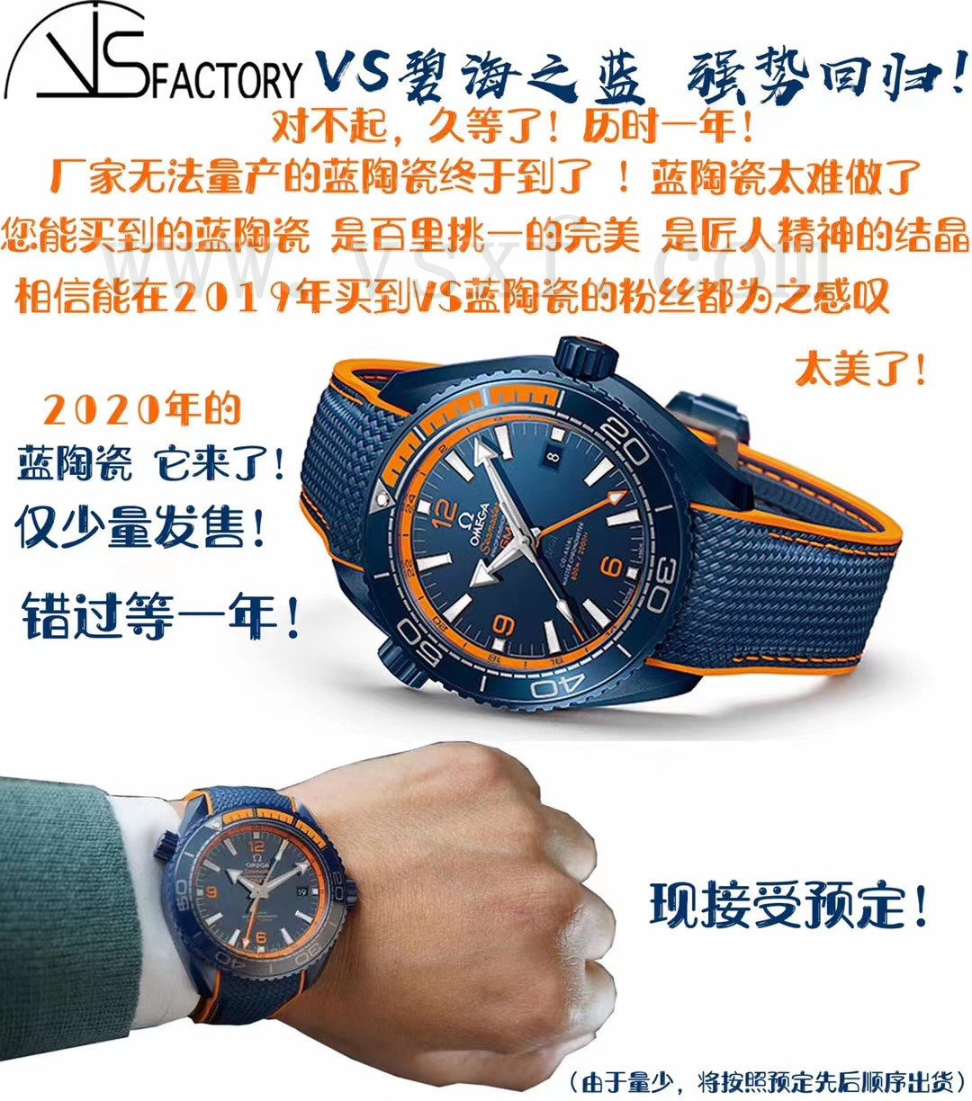 VS廠歐米茄海馬600m碧海之藍(lán)45.5mm腕表詳細(xì)評測插圖