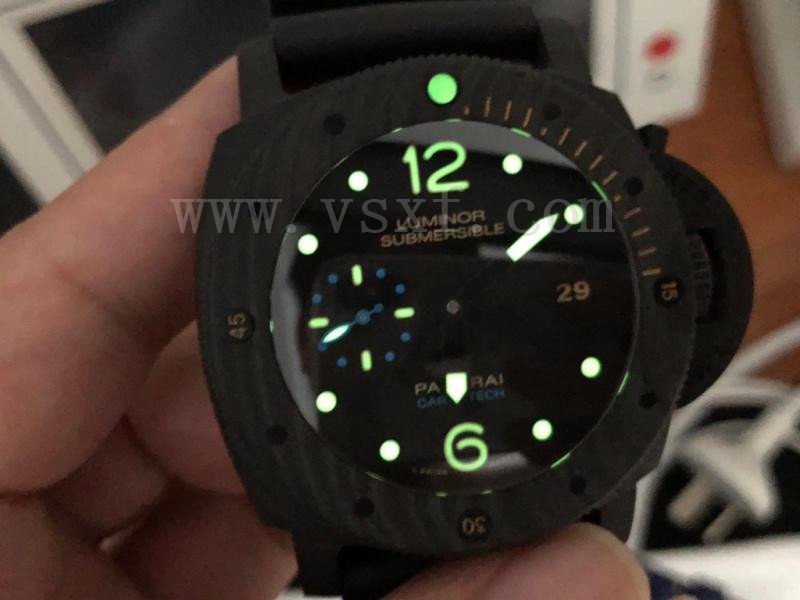 VS廠沛納海pam616腕表評測,47mm碳纖維插圖19