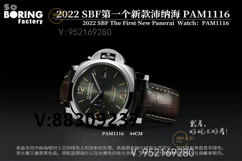 SBF廠2022年新品合集-VS廠沛納海、歐米茄、勞力士2022新款都有哪些插圖2