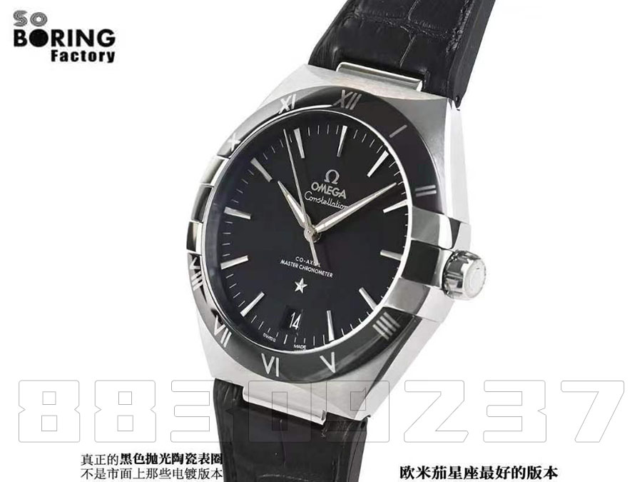 SBF廠(VS廠)歐米茄五代星座41mm黑陶瓷圈做工怎么樣插圖4