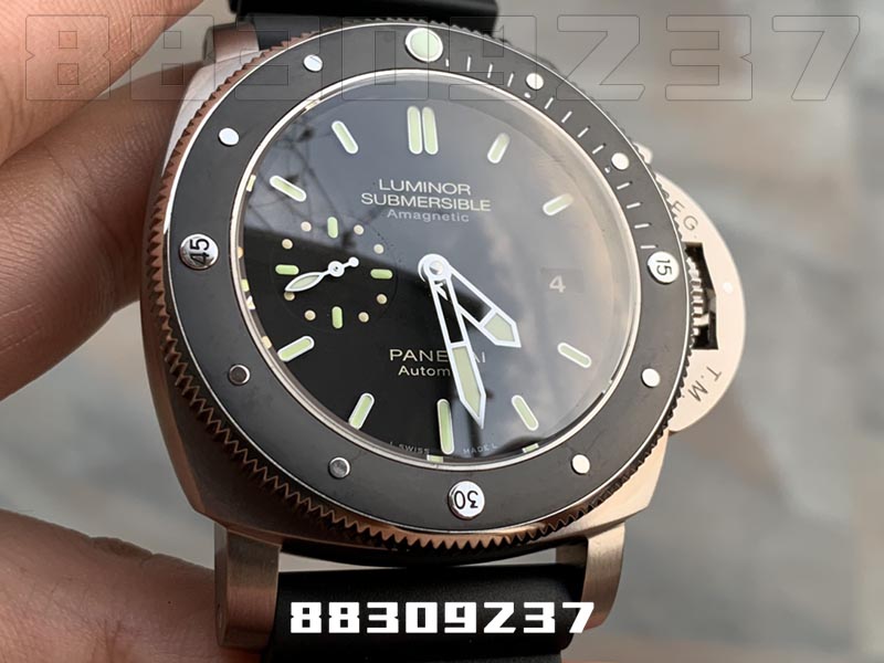 VS廠沛納海LUMINOR 1950系列PAM389復刻腕表做工細節如何插圖1