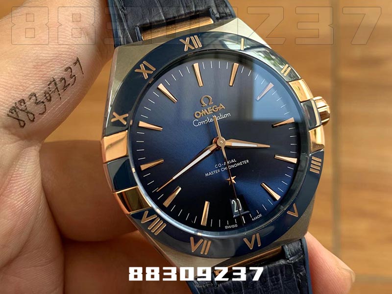 VS廠歐米茄41星座間玫瑰金藍陶瓷藍盤款復刻腕表值得入手嗎-如何選擇適合自己的復刻腕表插圖1