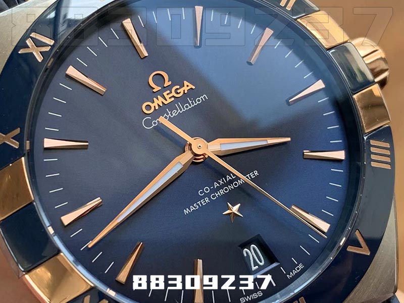VS廠歐米茄41星座間玫瑰金藍(lán)陶瓷藍(lán)盤款復(fù)刻腕表是否存在破綻點(diǎn)-VS廠星座系列如何插圖1