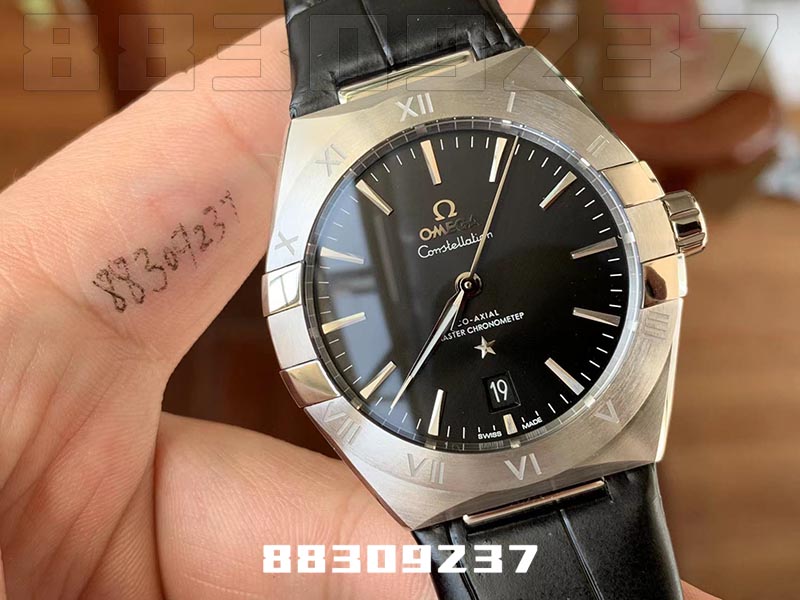 VS廠SBF歐米茄第五代39星座鋼圈黑盤款復刻腕表做工細節如何-VS星座插圖