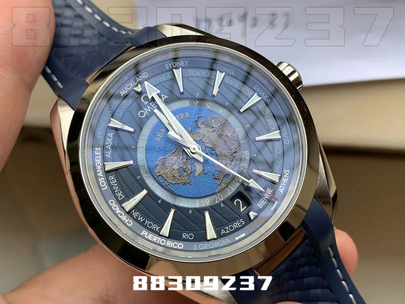 VS廠歐米茄海馬150米GMT款復(fù)刻手表會(huì)一眼假嗎-SBF海馬世界時(shí)復(fù)刻表插圖1