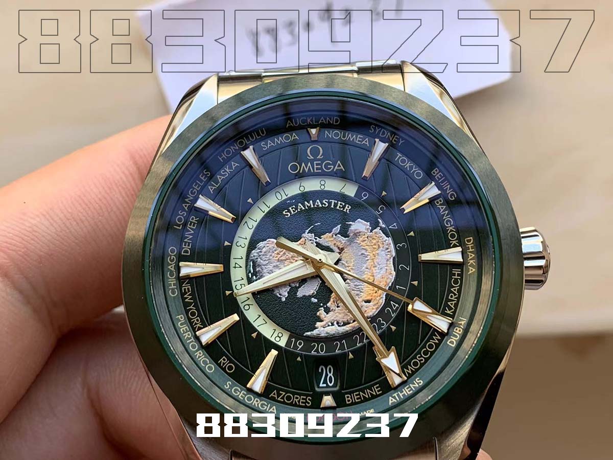 VS廠SBF海馬150世界時(shí)綠款復(fù)刻手表新品質(zhì)量如何(SBF歐米茄腕表哪里買)插圖